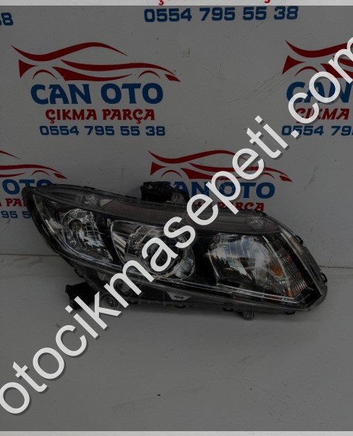 Honda Civic fb7 sağ ön far 2012-2016