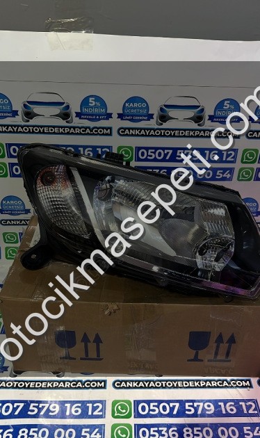 DACİA SANDERO SAĞ ÖN FAR SIFIR 2012