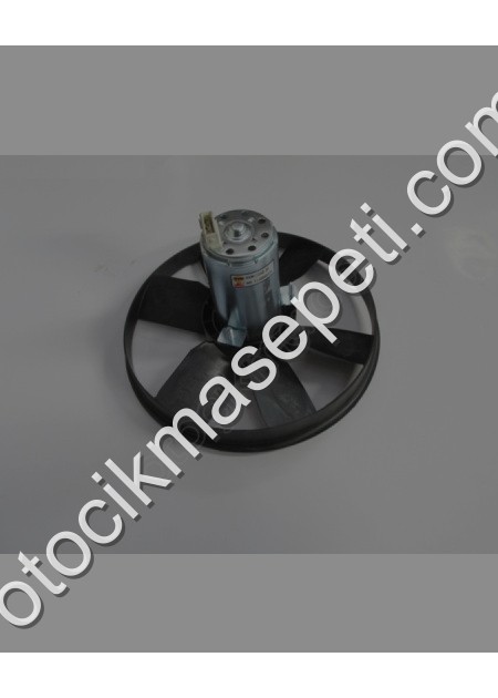 Seat Ibiza Radyatör Fanı Motorlu Klimasız 6 Kanatlı Bosch Tipi 19