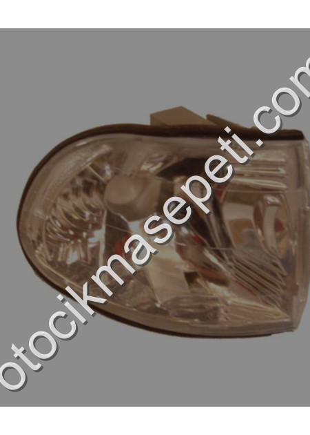 Bmw 7 E38 Modifiye Ön Sinyal Sağ Beyaz Far Yanı Düz Tip Tico Uyum