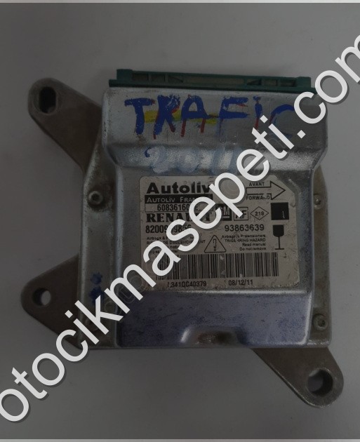 renault trafic 2011 çıkma orjinal airbag beyni (son fiyat)