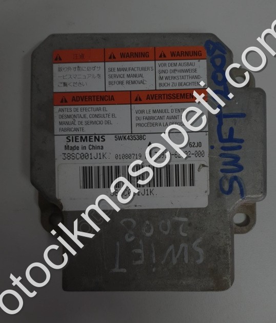 suzuki swift 2008 çıkma orjinal airbag beyni (son fiyat)