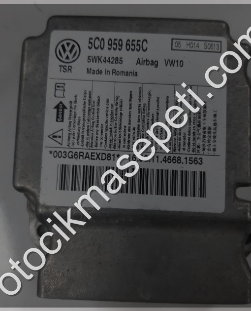 5C0959655C VOLKSWAGEN JETTA AİRBAG BEYNİ
