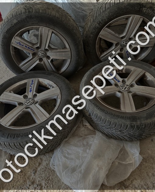 Golf 7 orijinal jantı ve contilantinal lastik