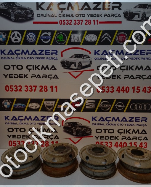 RENAULT MASCOTT DEMİR JANT TAKIMI