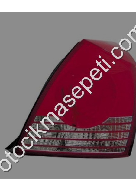 Hyundai Elantra Stop Lambasi Sağ Üstü Kirmizi Alti Beyaz Tyc 2004