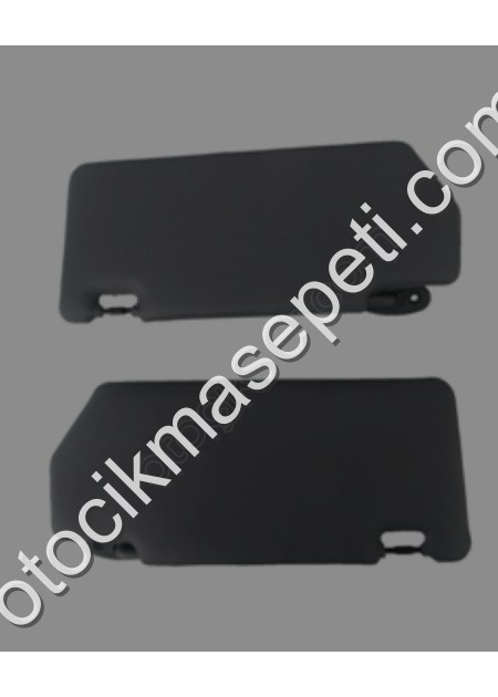 Fiat Albea Güneşlik Koyu Gri Sağ Sol Set 2 Parça P A Serisi 02 05