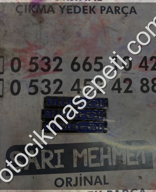 ÇIKMA PEUGEOT 308 BAGAJ YAZISI