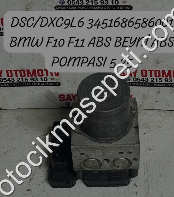 DSC/DXC9L6 34516865860-01 BMW F10 F11 ABS BEYNİ ABS POMPASI 5.25