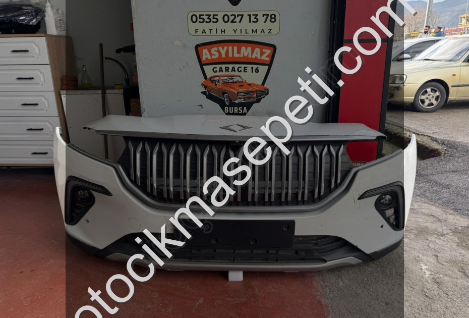 TOGG ÖN TAMPON DOLU SET ORJİNAL PAMUKKALE BEYAZI