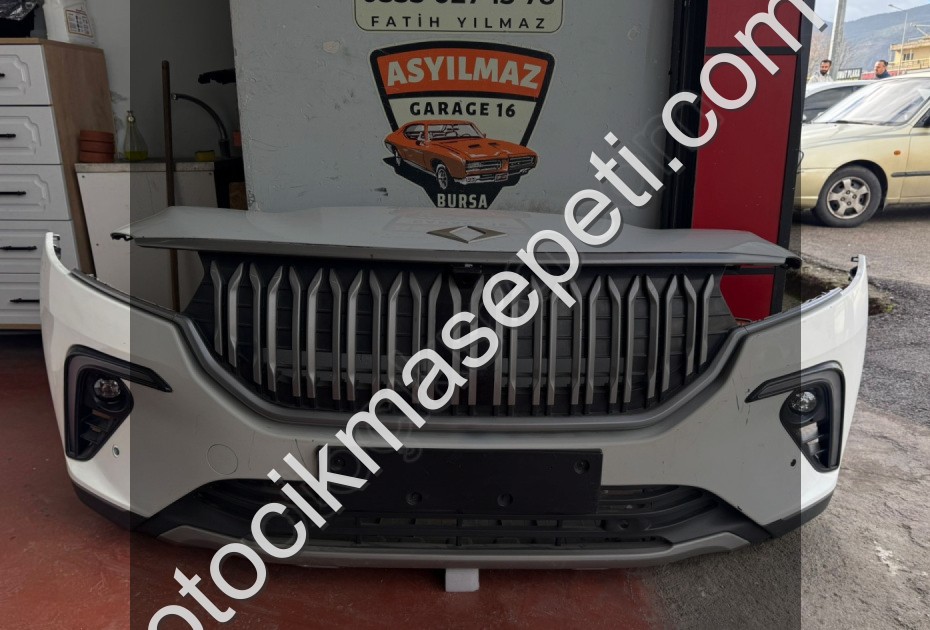 TOGG T10X ÖN TAMPON DOLU SET ORJİNAL PAMUKKALE RENGİ