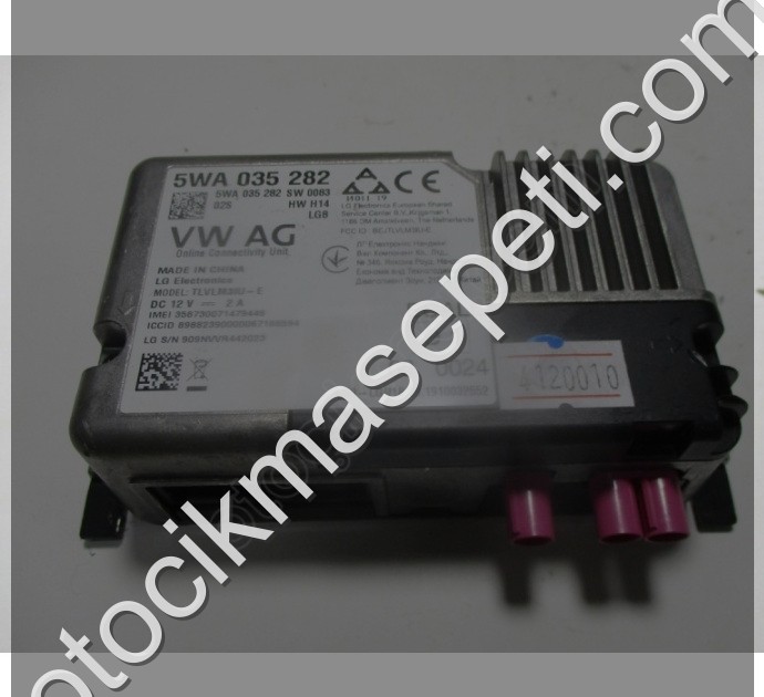 Volkswagen Seat Skoda Çevrimiçi Servis Hizmeti Beyni 5WA035282