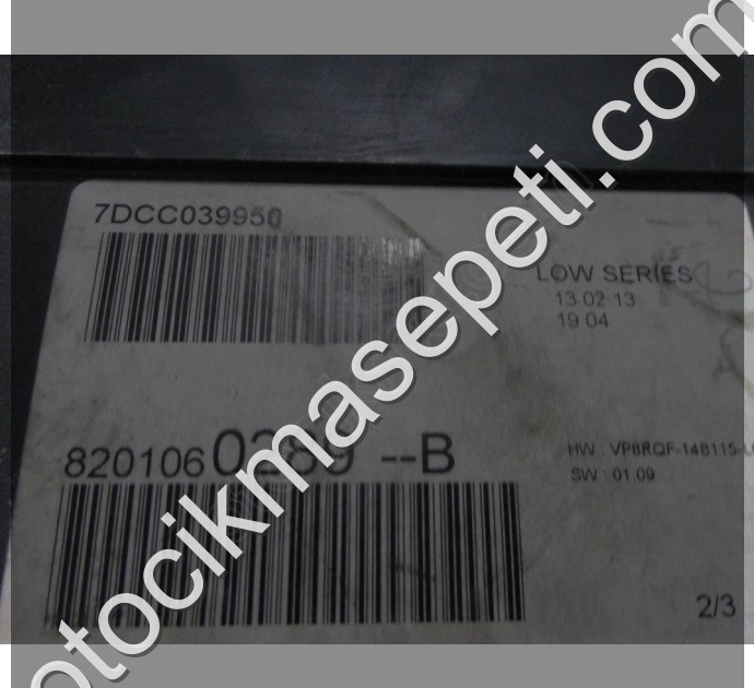 Renault Clio 3 Dizel Kilometre Saati Gösterge Paneli 8201060289-B