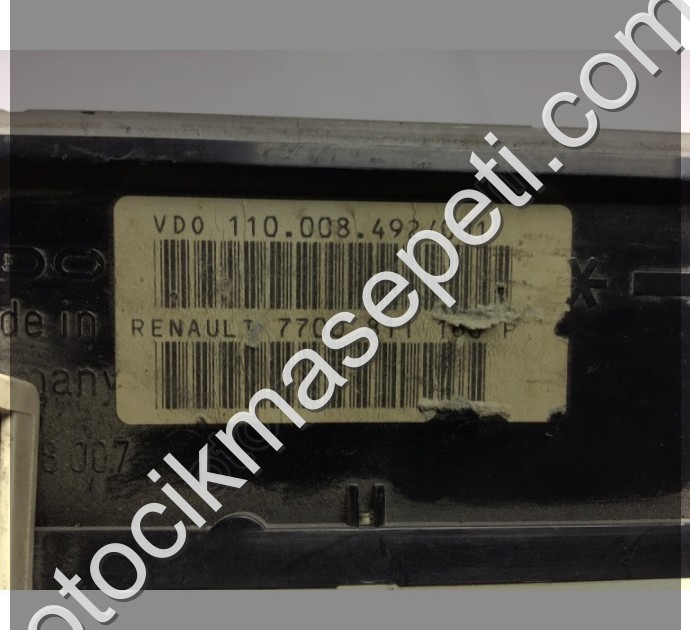 Renault Safrane Gösterge Paneli 110.008.492/001 7700811160P