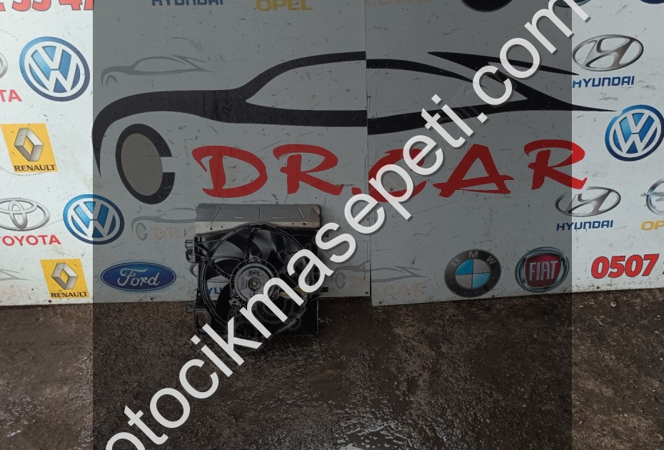 PEUGET 207-CİTROEN C-ELYSEE FAN ORJİNAL ÇIKMA PARÇA 9812028580