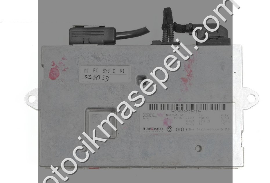 Audi A6 C6 A5 MMI Multimedya Beyni 4F0035729 4F0910731R Orijinal