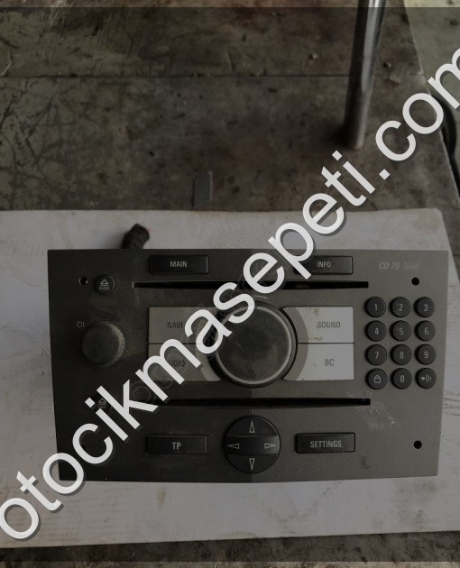 OPEL ASTRA H RADYO TEYP - CD70 NAVİ TEYP - NAVİGASYONLU 13188465