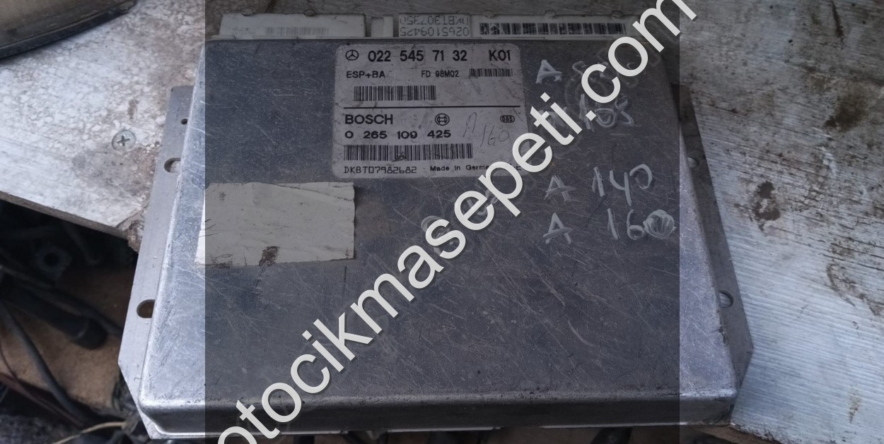 Mercedes A serisi A160 motor beyni