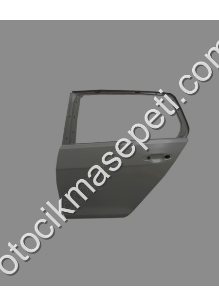 Volkswagen Golf 7 Arka Kapı Komple Sol Gri Boyalı Iceli Çekomasti