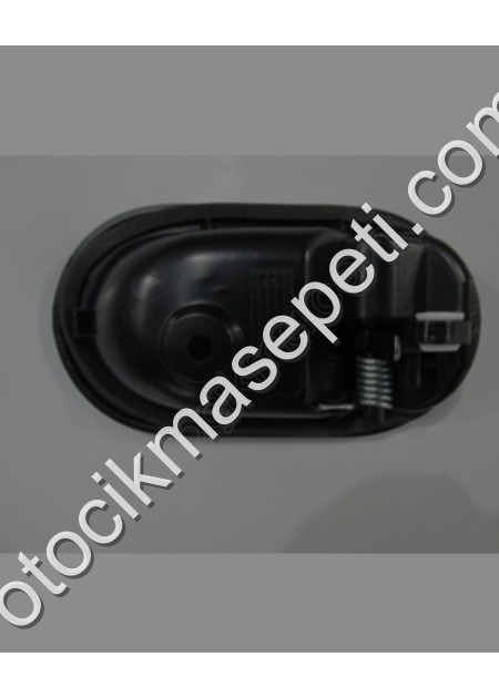 Renault Clio 2 Sd/Hb Arka Kapı İç Açma Kolu Sağ Siyah Elceği Gümü