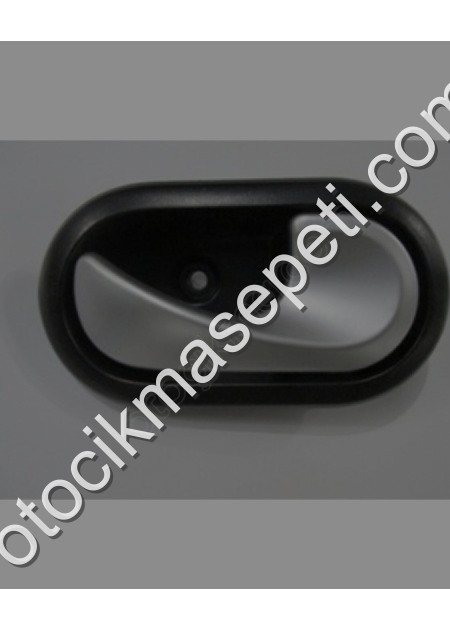 Renault Modus Arka Kapı İç Açma Kolu Sağ Siyah Elceği Gümüş Gri 2