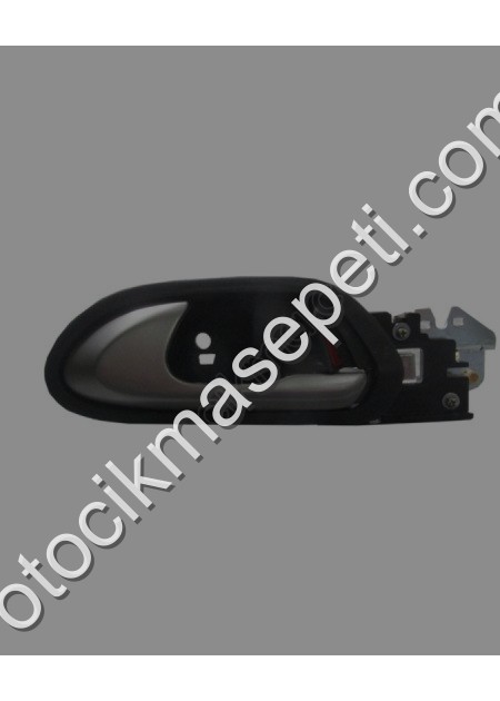 Honda Civic Sd Ön Kapi İç Açma Kolu Sol Siyah Elceği Gümüş Gri