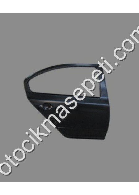 Skoda Octavia Arka Kapi Komple Sağ Siyah İceli/Çekomastikli T