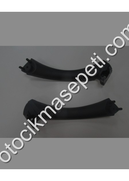 Bmw 3 Seri E90 Ön Kapı İç Çekme Kolu Sağ/Sol Set 2 Parça Siyah 20