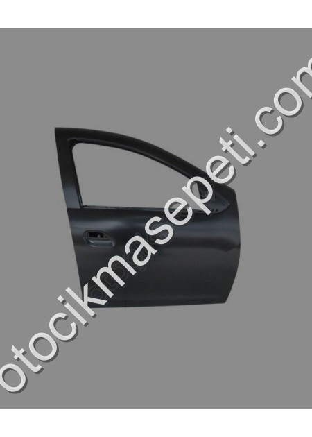 Renault Symbol Ön Kapi Komple Sağ Siyah Band Deliksiz İceli/Ç