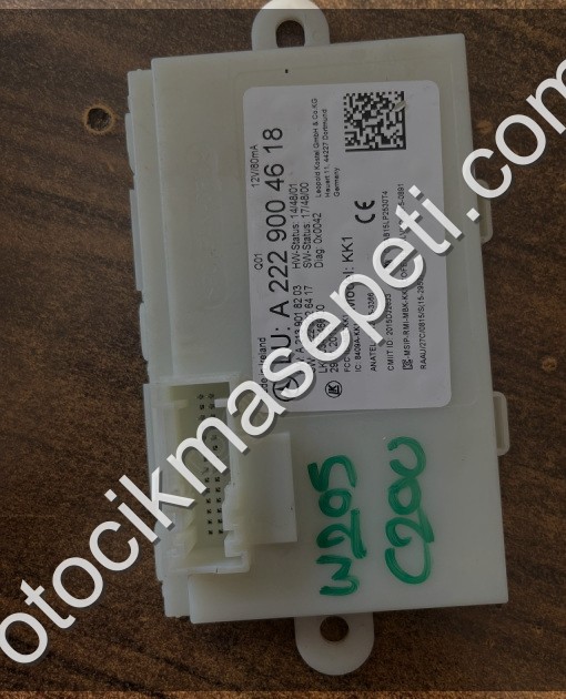 MERCEDES W205 A2229004618 GİRİŞ MODÜLÜ OTO FEDAİ