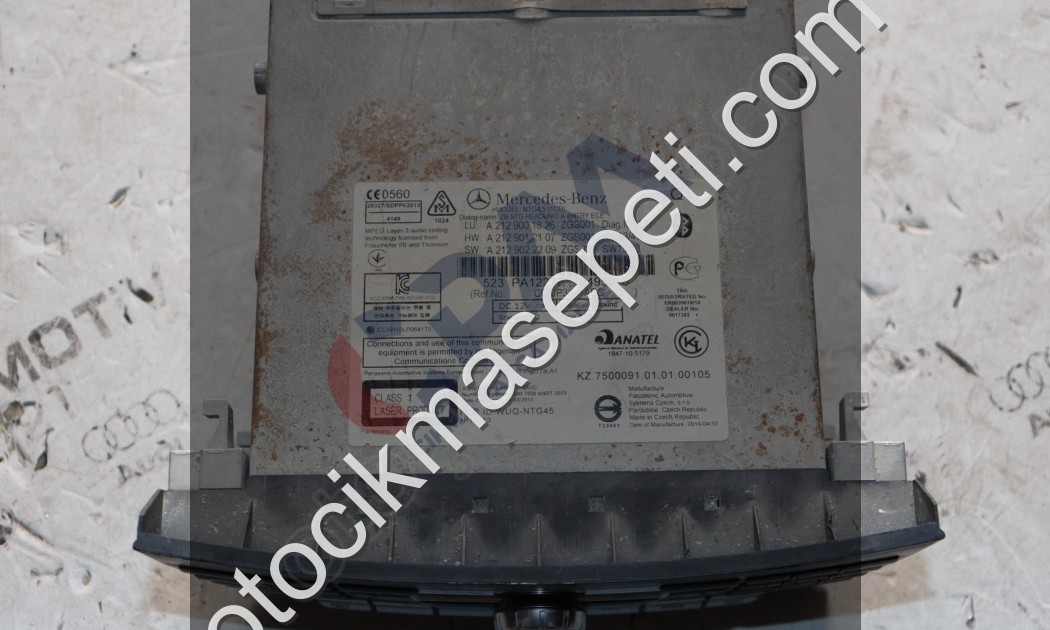 MERCEDES E SERİSİ A212 W212 TEYP NAVİGASYON A2129001826